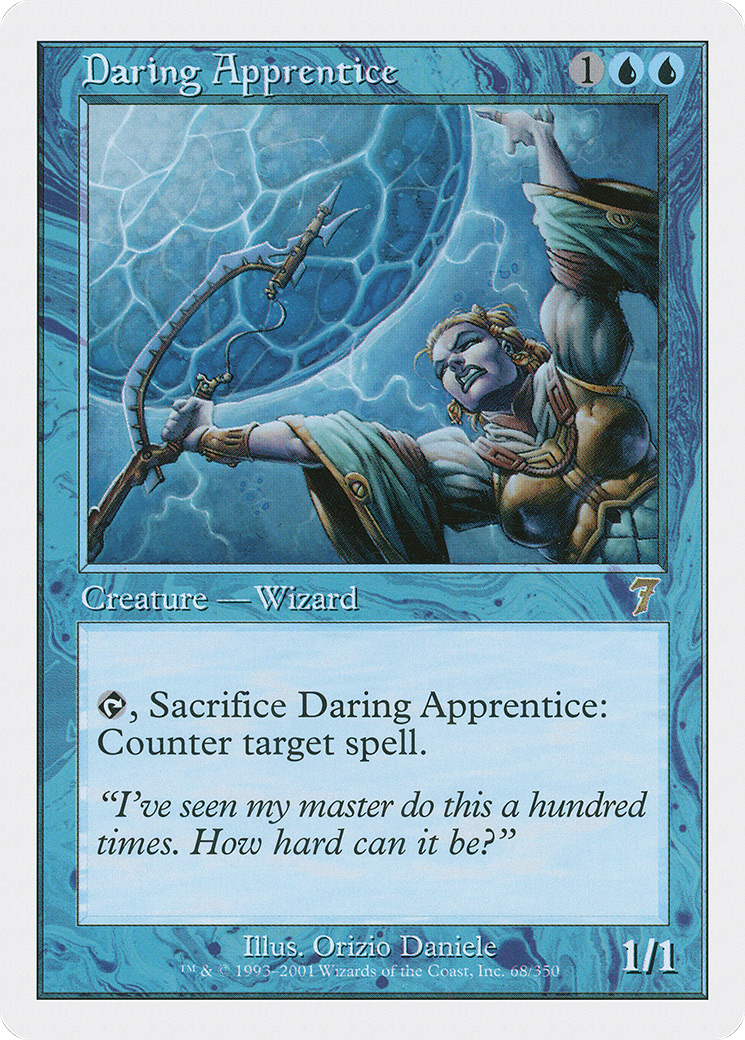 Daring Apprentice (7ED-068) - Seventh Edition