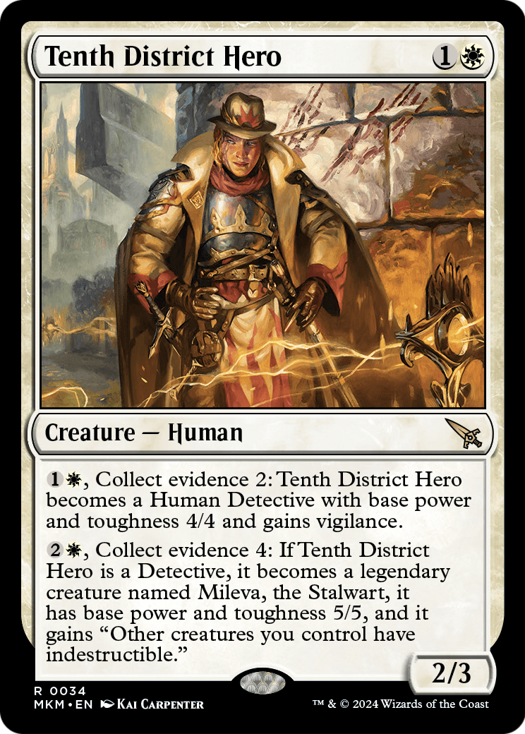 Tenth District Hero [Murders at Karlov Manor] Foil
