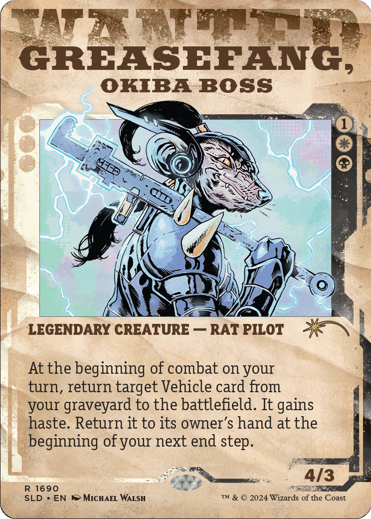Greasefang, Okiba Boss [Secret Lair Drop Series] Foil