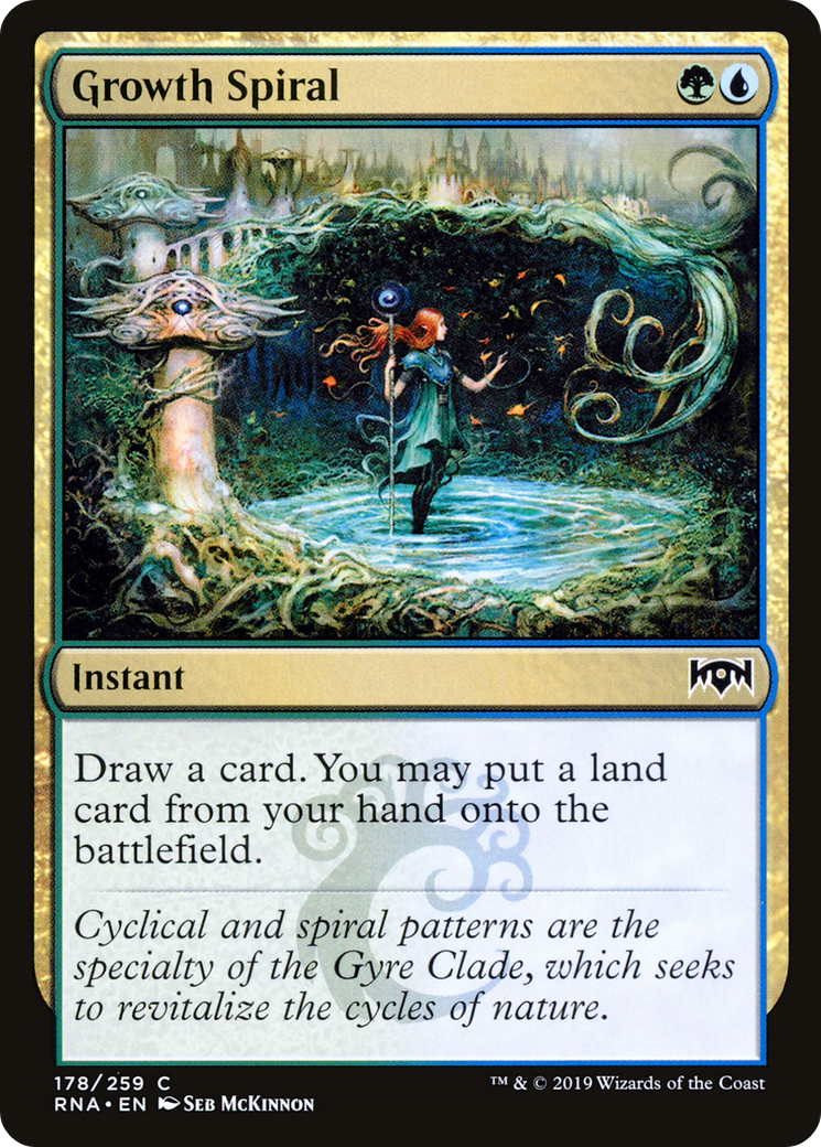 Growth Spiral [Ravnica Allegiance] Foil