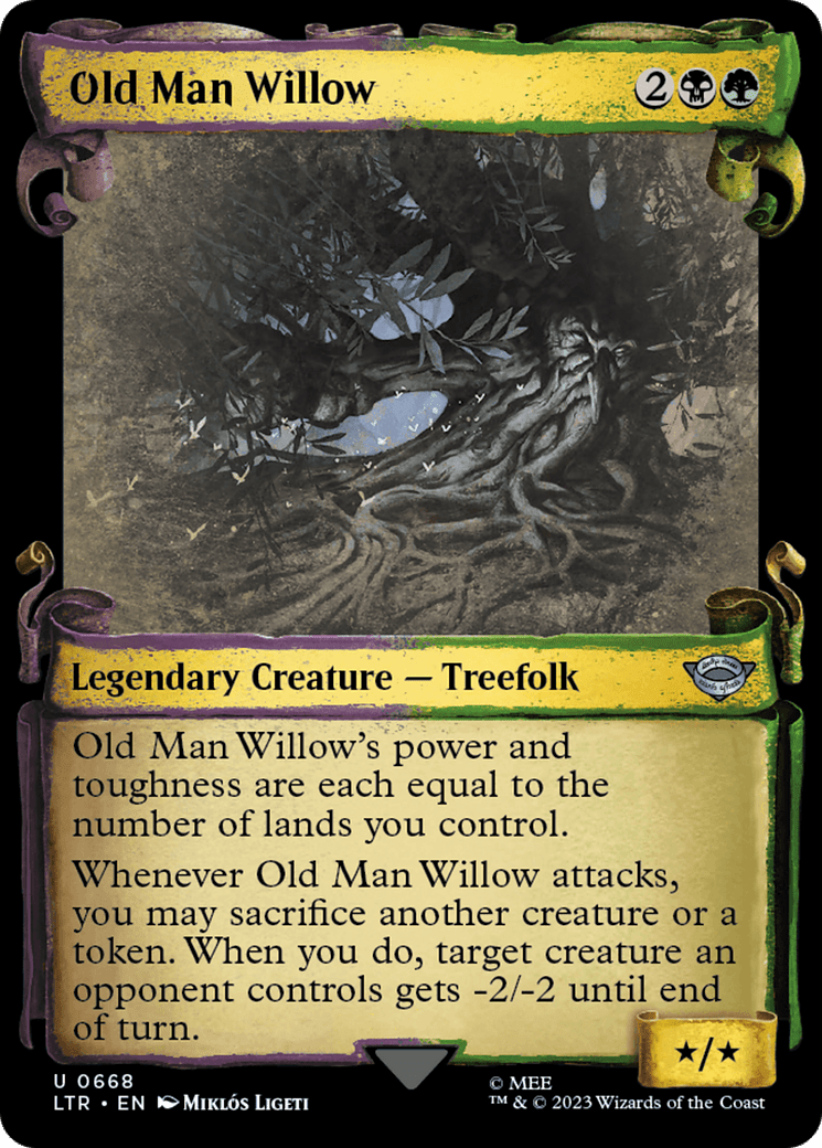 Old Man Willow [The Lord of the Rings: Tales of Middle-Earth Showcase Scrolls] Foil
