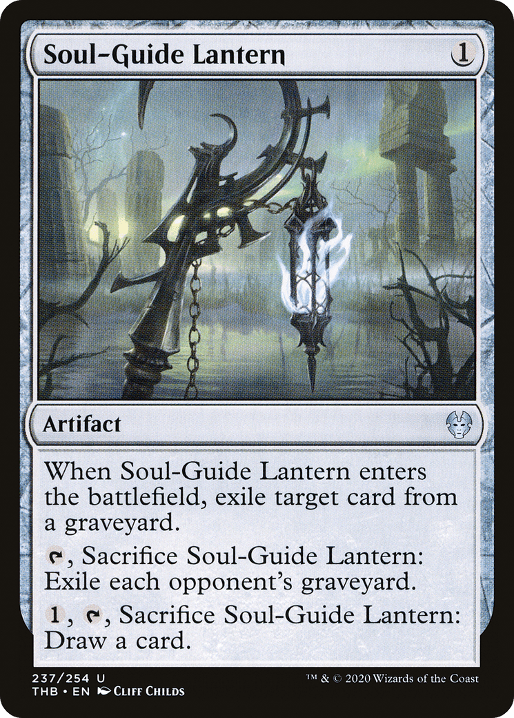 Soul-Guide Lantern [Theros Beyond Death] Foil