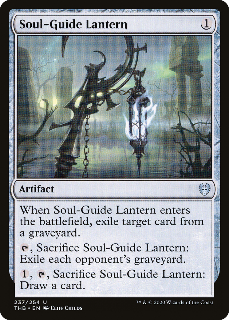 Soul-Guide Lantern [Theros Beyond Death] Foil