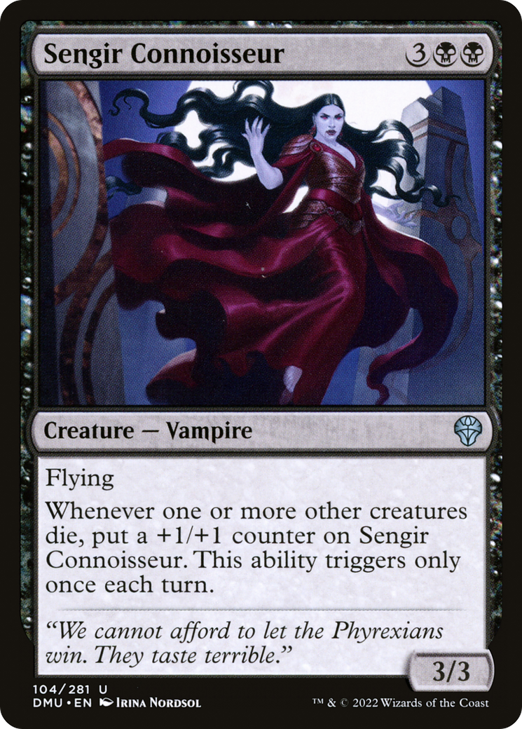 Sengir Connoisseur [Dominaria United] Foil
