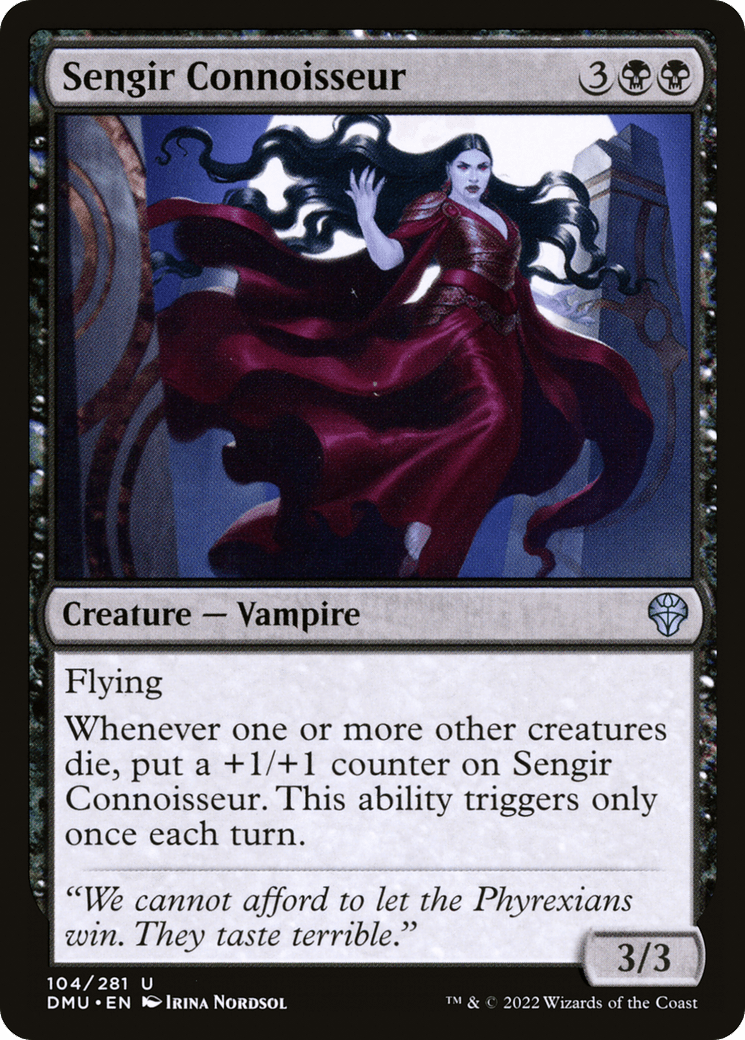 Sengir Connoisseur [Dominaria United] Foil