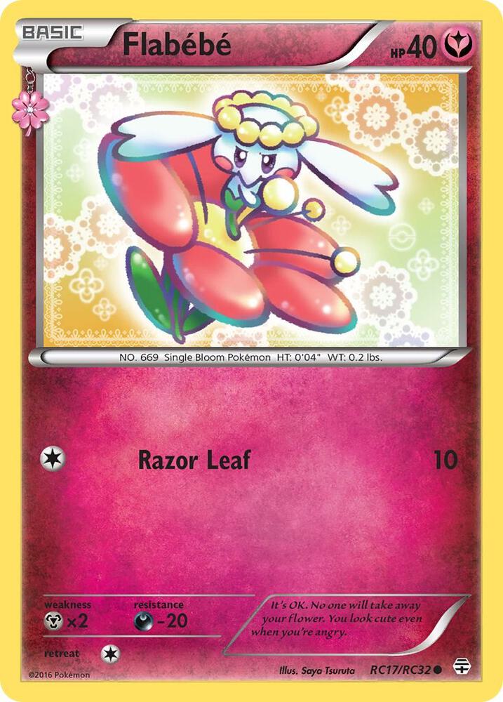 Flabebe RC17/RC32 (Generations: Radiant Collection) 