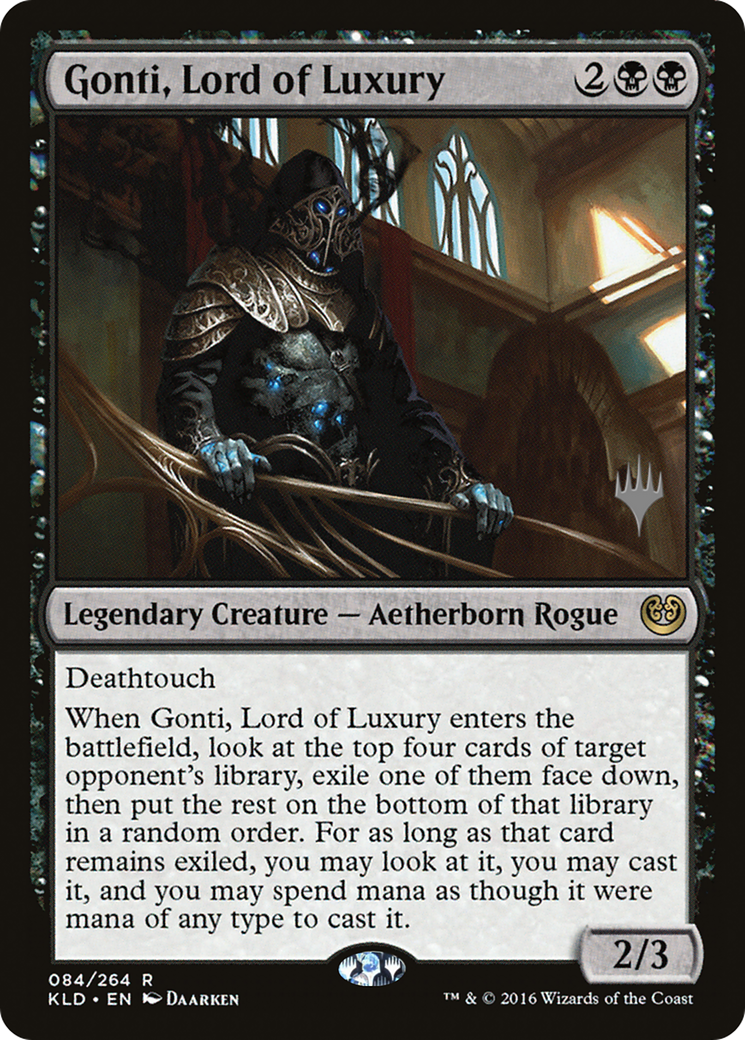 Gonti, Lord of Luxury (Promo Pack) [Kaladesh Promos] Foil