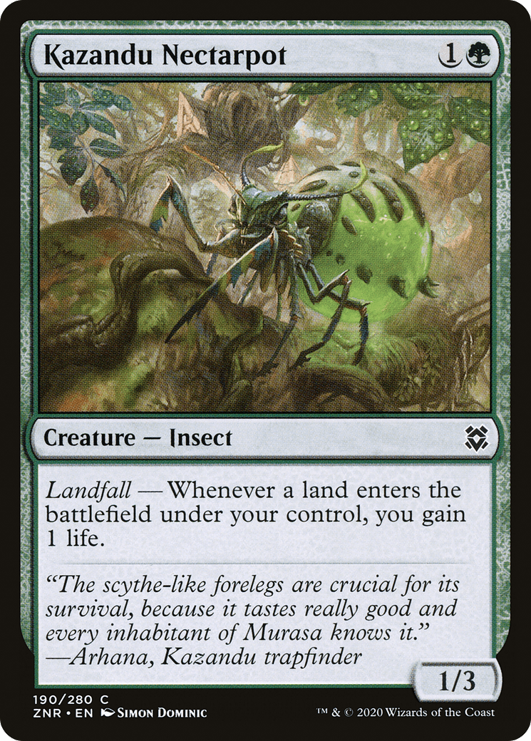 Kazandu Nectarpot [Zendikar Rising] Foil