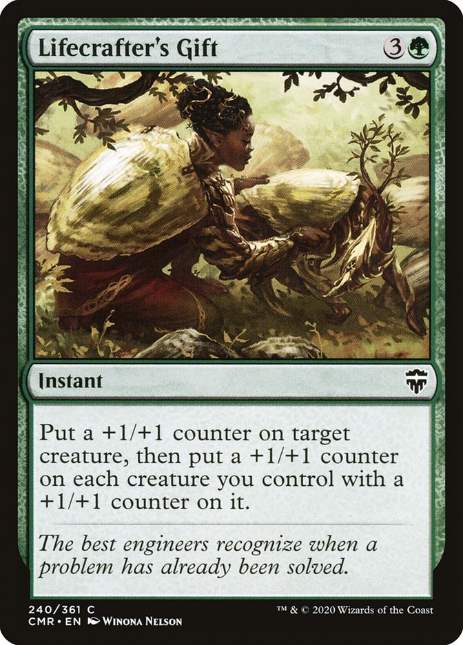 Lifecrafter's Gift 240 (Commander Legends)  - Foil