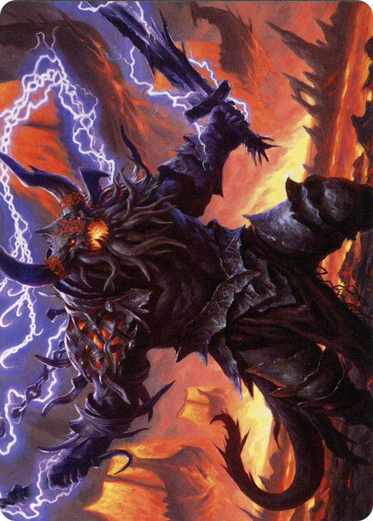 Kardur, Doomscourge // Kardur, Doomscourge (AKHM-057) - Kaldheim Art Series (Borderless)