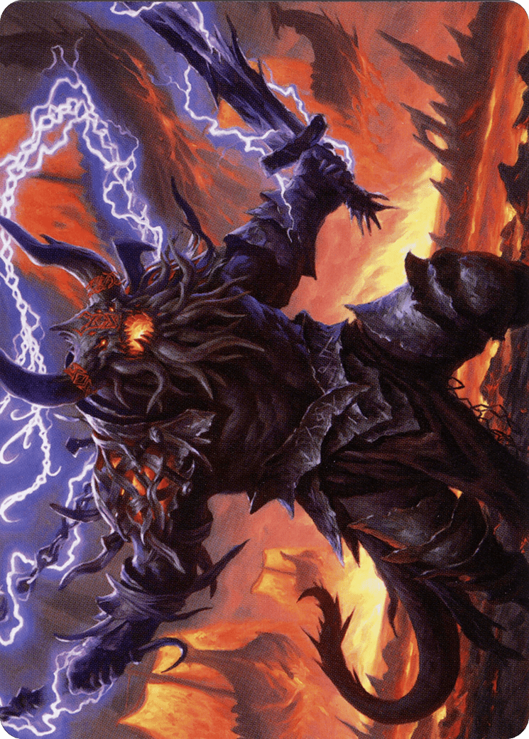 Kardur, Doomscourge // Kardur, Doomscourge (AKHM-057) - Kaldheim Art Series (Borderless)