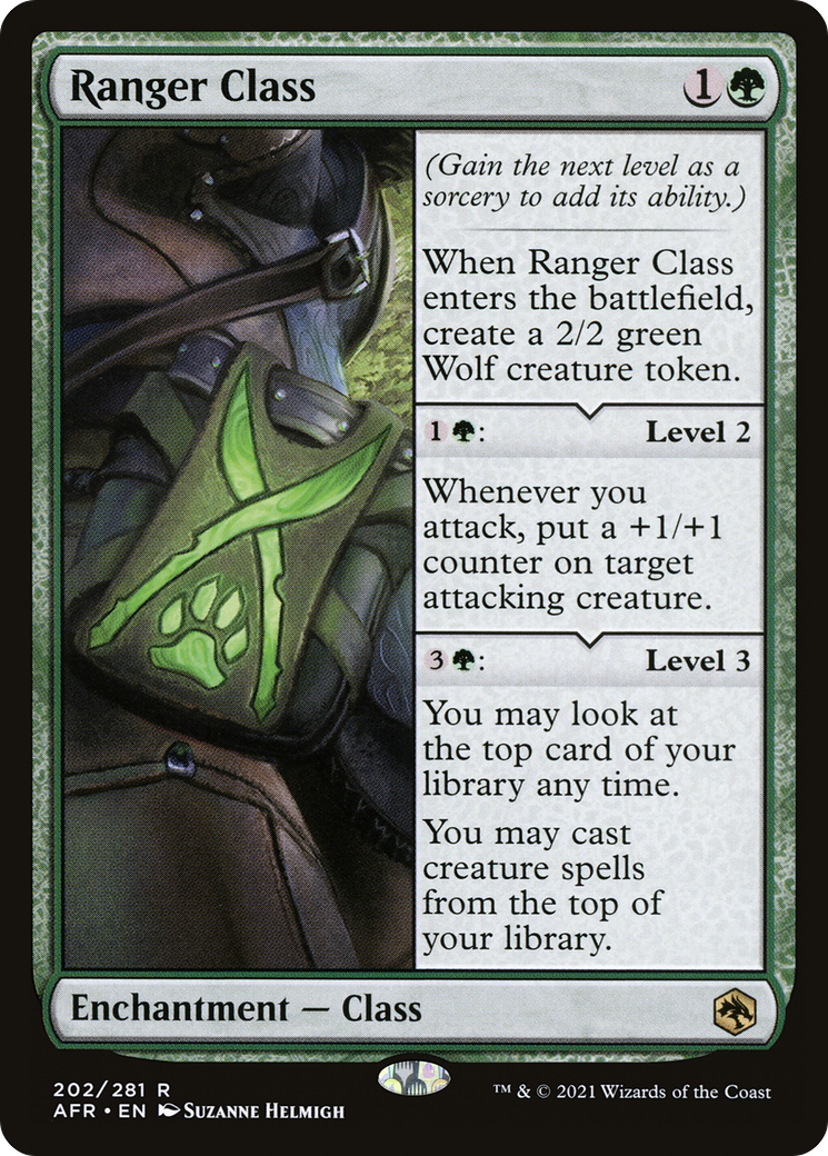 Ranger Class [Dungeons & Dragons: Adventures in the Forgotten Realms] Foil