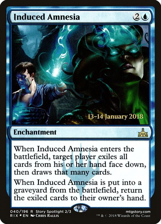 Induced Amnesia 40s/98 (Prerelease Cards)  - Foil