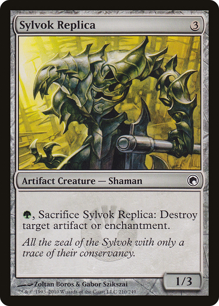 Sylvok Replica [Scars of Mirrodin] Foil