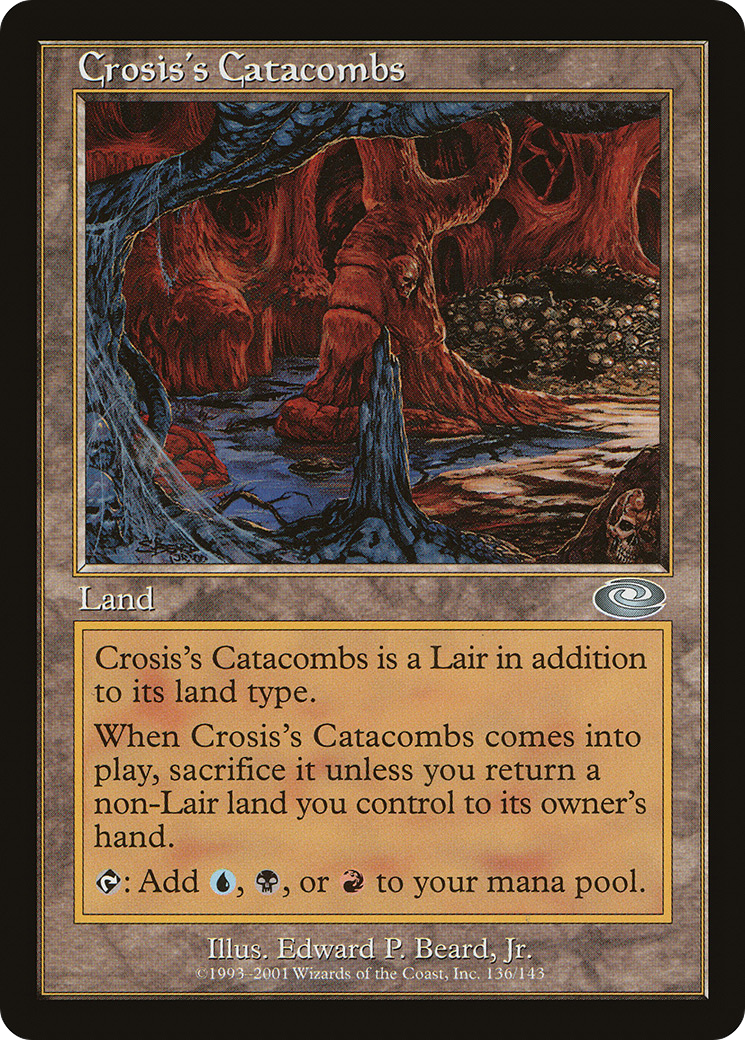 Crosis's Catacombs [Planeshift] Foil