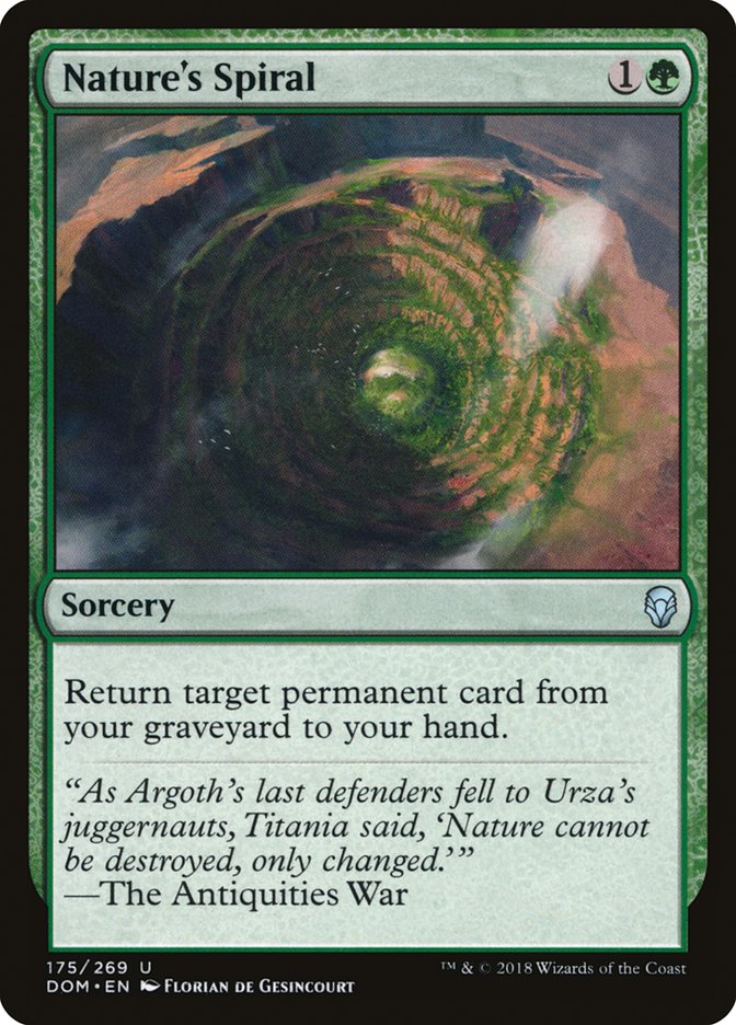 Nature's Spiral 175/269 (Dominaria) 