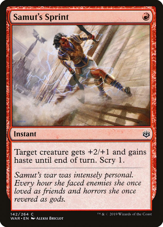 Samut's Sprint 142/264 (War of the Spark) 