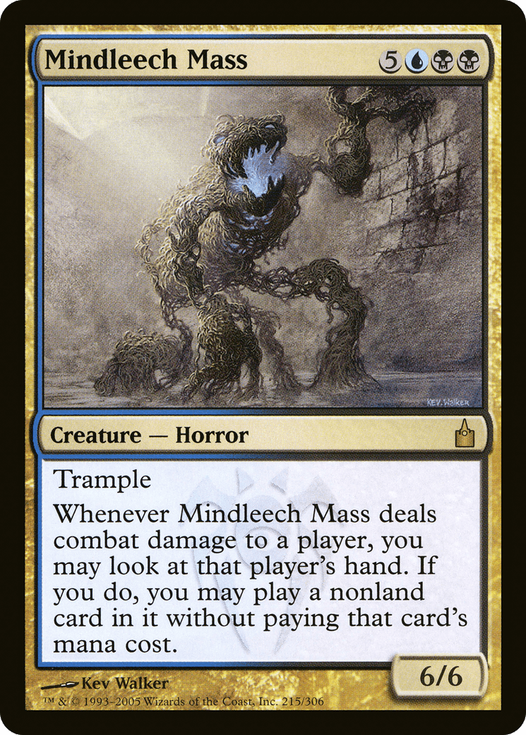 Mindleech Mass (RAV-215) - Ravnica: City of Guilds Foil