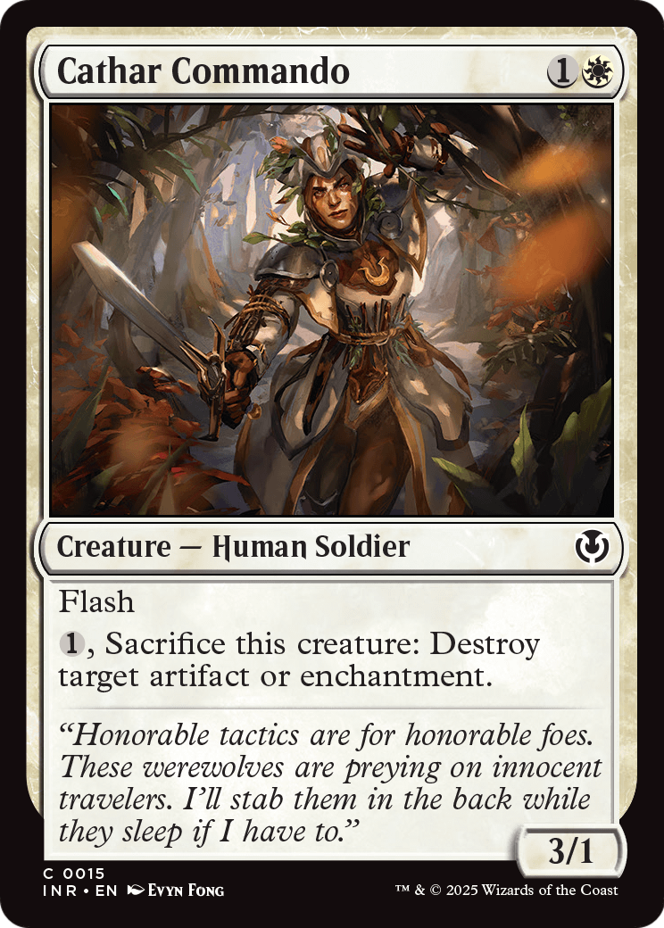 Cathar Commando (-015) [Innistrad Remastered]