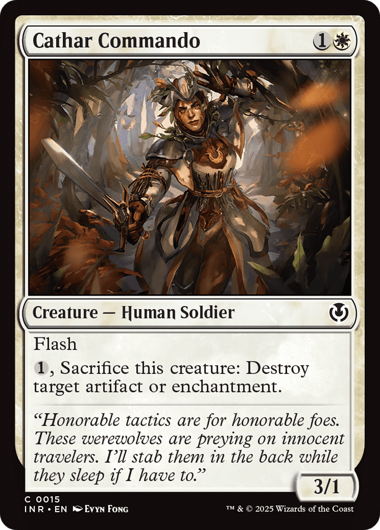 Cathar Commando (-015) [Innistrad Remastered]