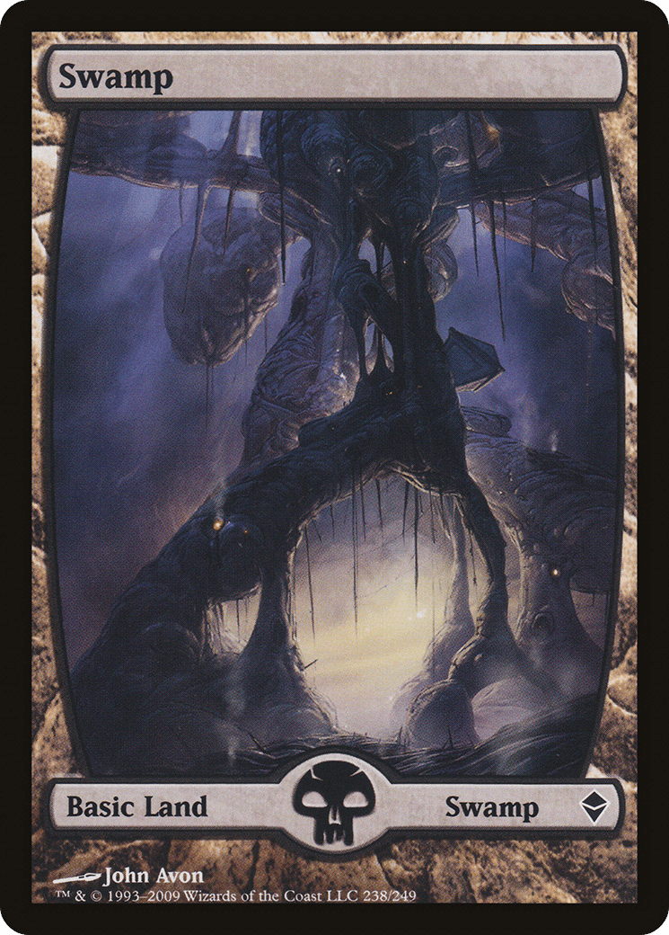 Swamp (238) [Zendikar] Foil
