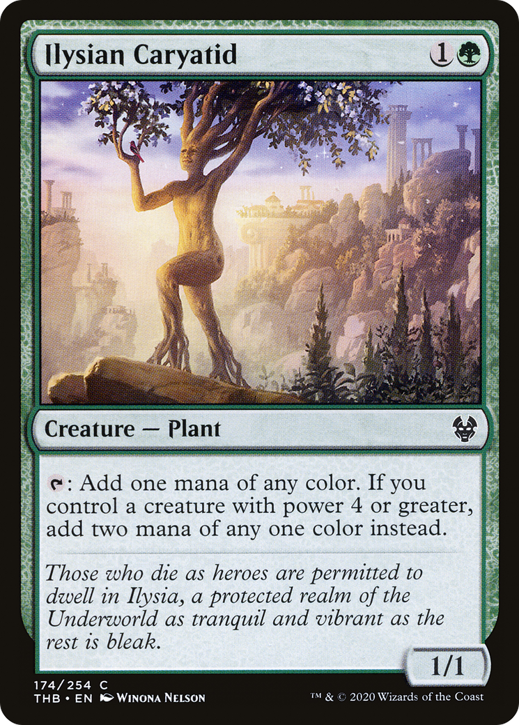 Ilysian Caryatid [Theros Beyond Death] Foil