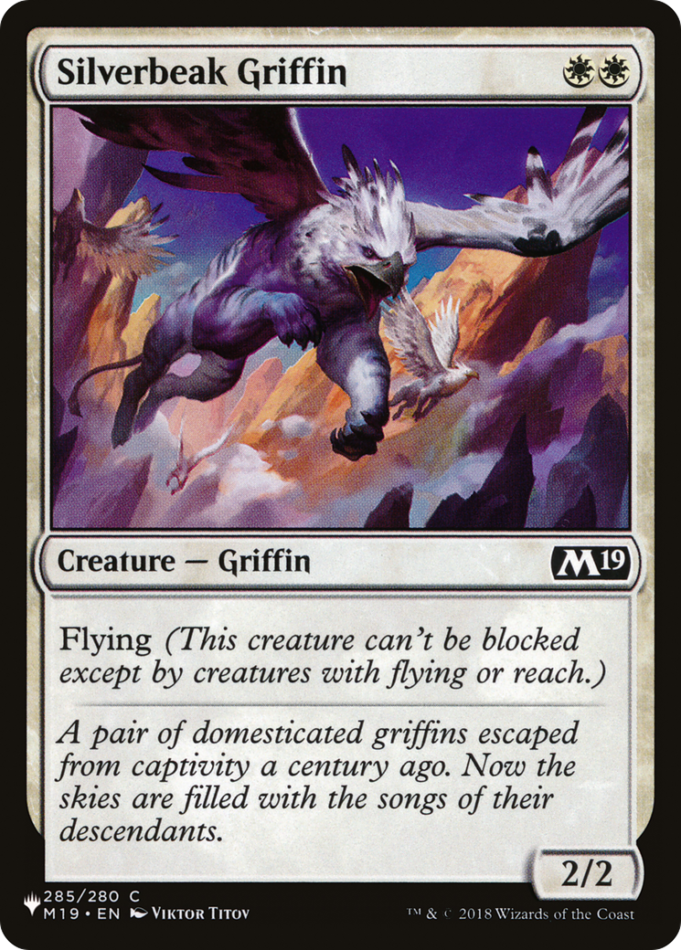 Silverbeak Griffin |  (M19-285) [The List]