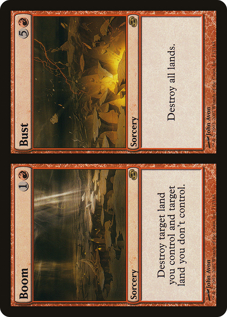 Boom // Bust [Planar Chaos] Foil