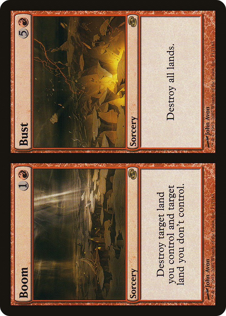 Boom // Bust [Planar Chaos] Foil