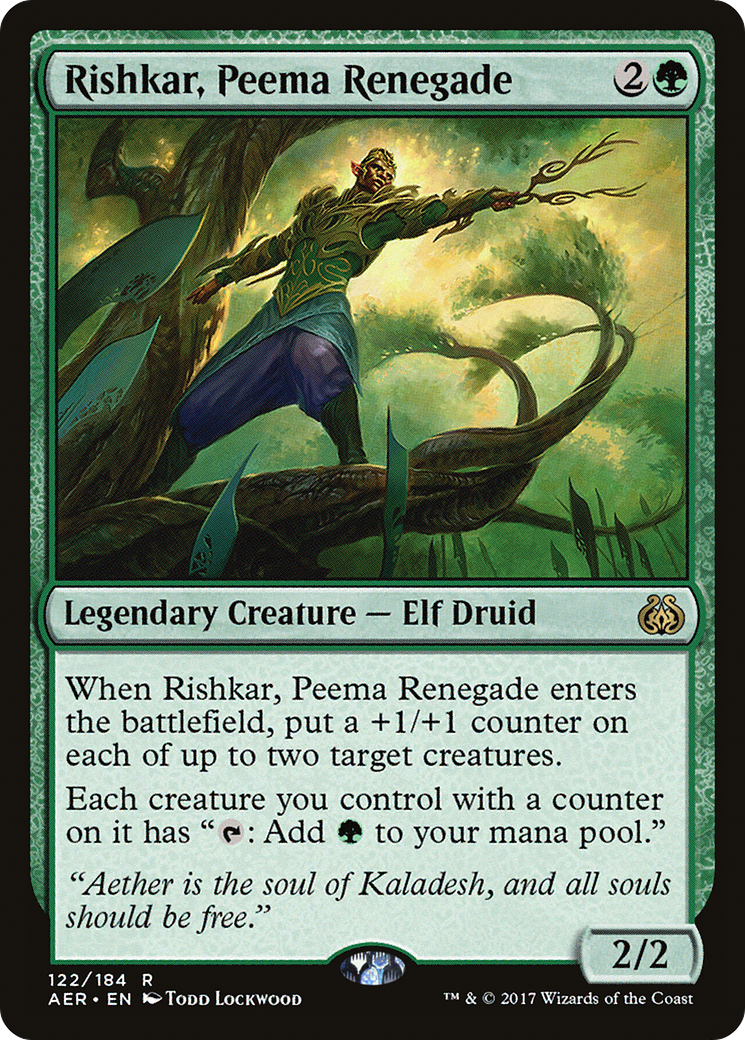 Rishkar, Peema Renegade [Aether Revolt] Foil