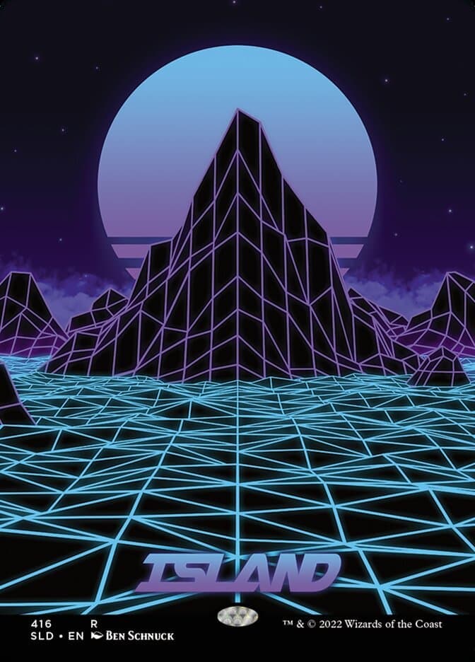 Island (416) [Secret Lair Drop Series] Foil