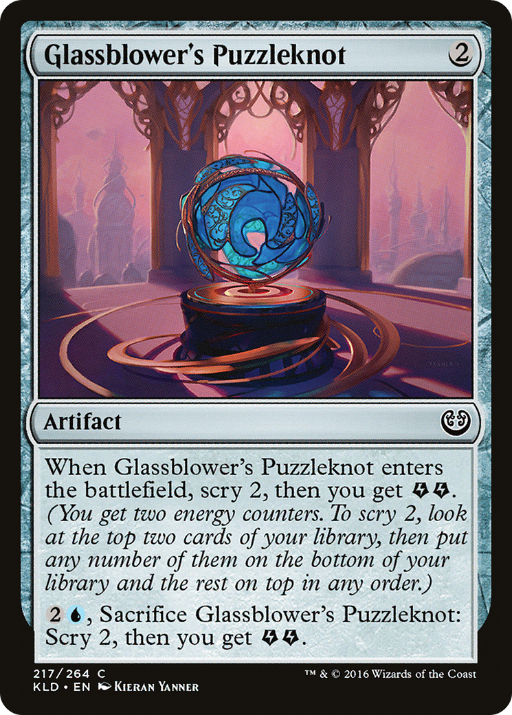 Glassblower's Puzzleknot [Kaladesh] Foil