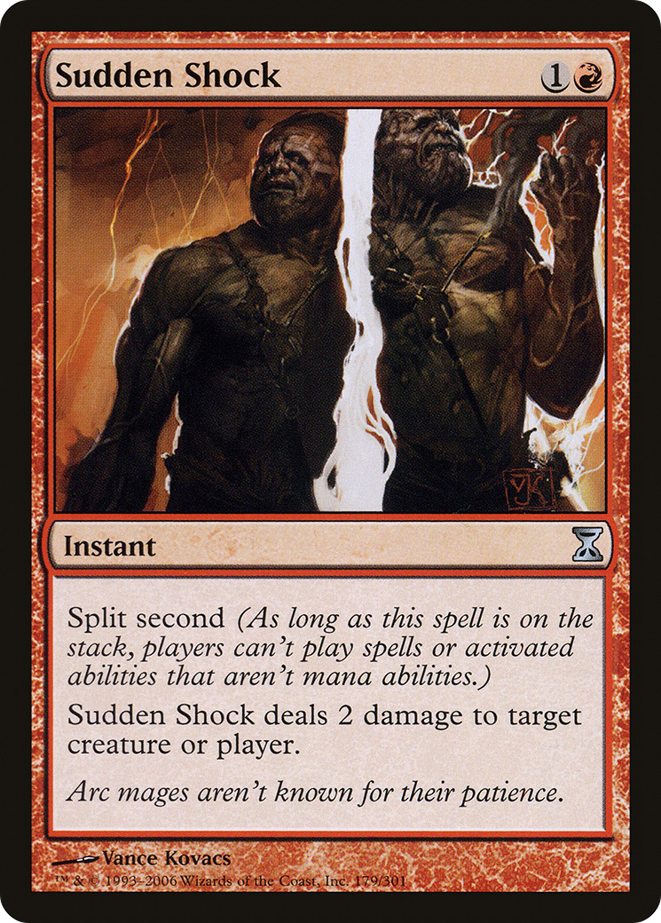Sudden Shock [Time Spiral] Foil