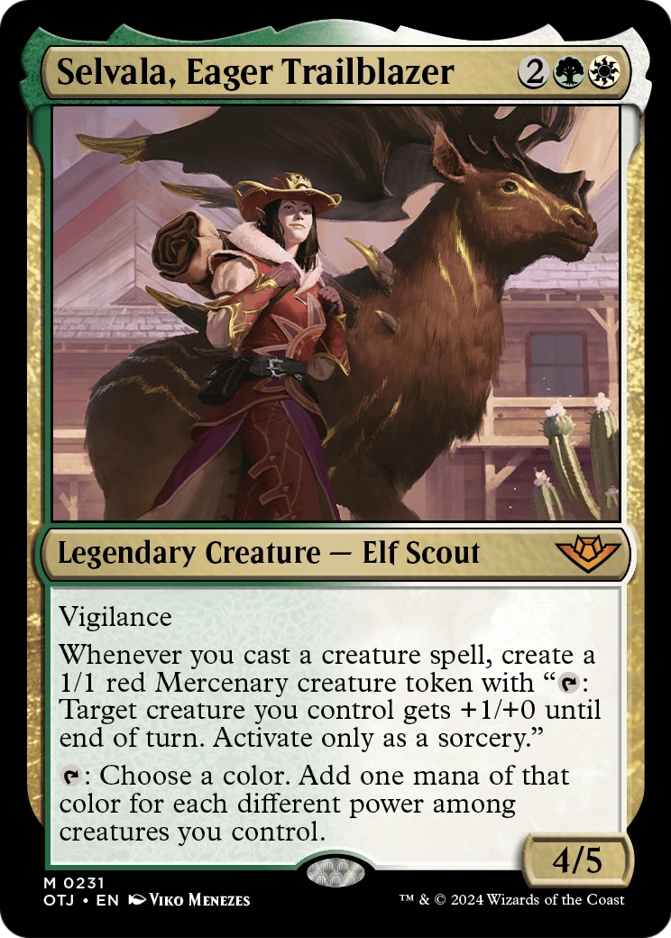 Selvala, Eager Trailblazer [Outlaws of Thunder Junction]