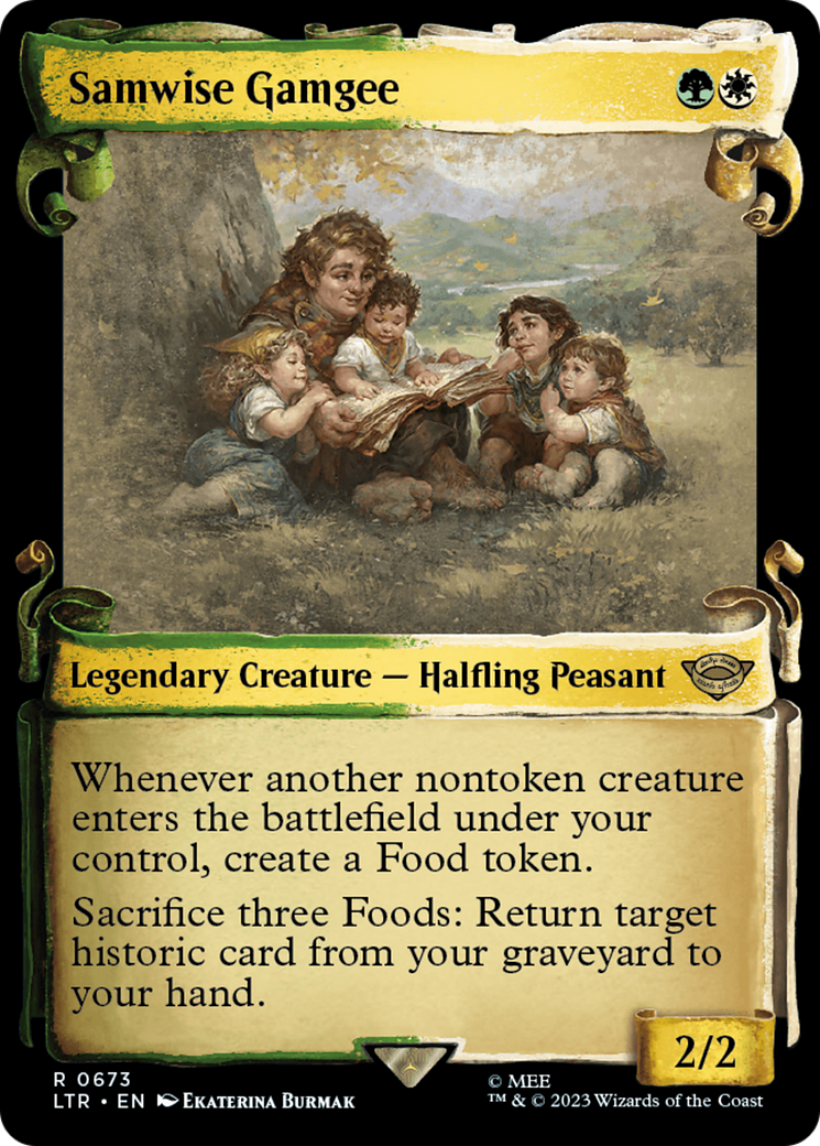 Samwise Gamgee [The Lord of the Rings: Tales of Middle-Earth Showcase Scrolls] Foil