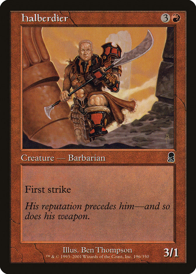 Halberdier 196/350 (Odyssey) 