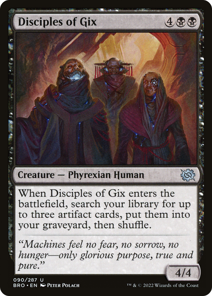Disciples of Gix [The Brothers' War] Foil