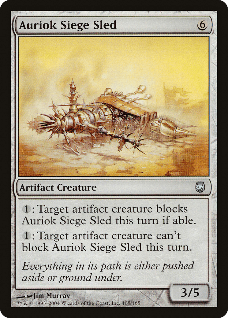 Auriok Siege Sled [Darksteel] Foil