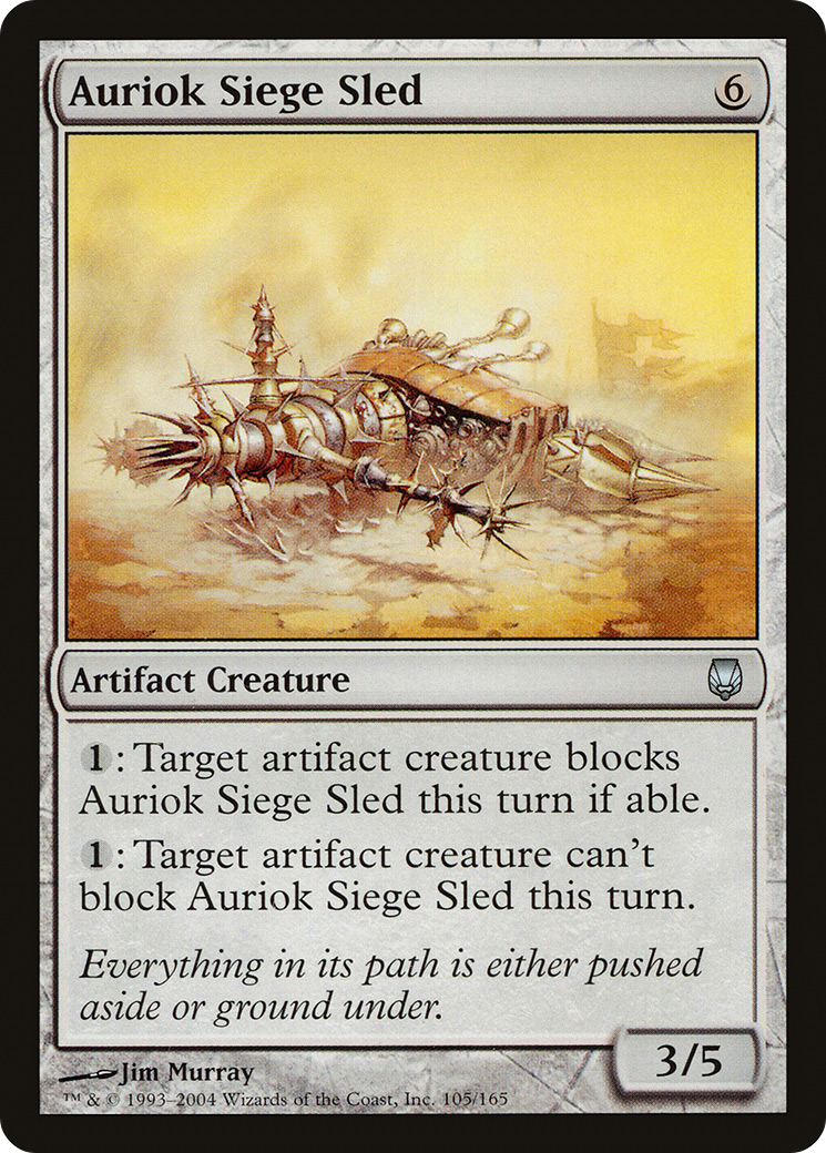Auriok Siege Sled [Darksteel] Foil