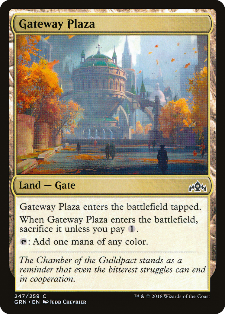Gateway Plaza [Guilds of Ravnica] Foil