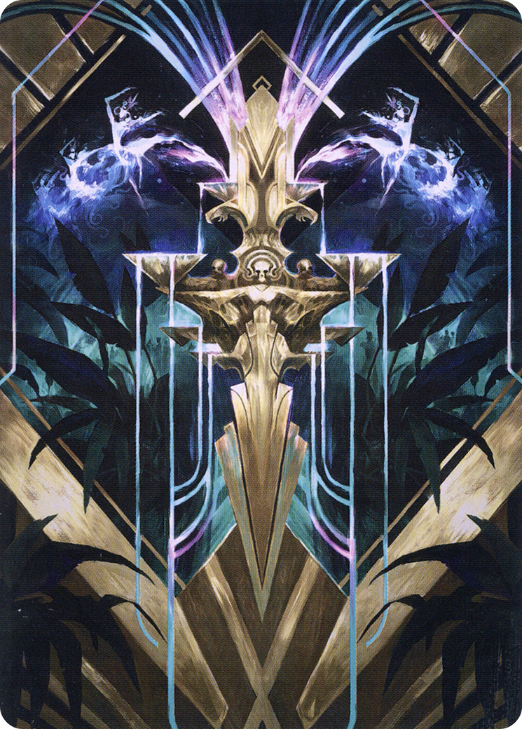 Halo Fountain // Halo Fountain (ASNC-066) - New Capenna Art Series (Borderless) Foil