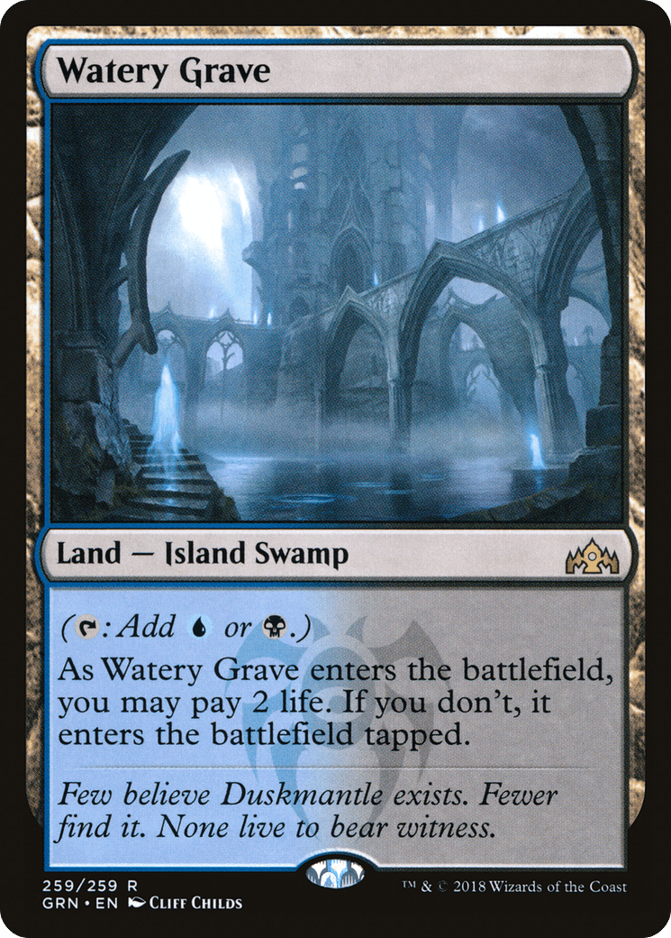 Watery Grave [Guilds of Ravnica] Foil