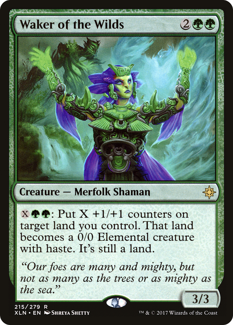 Waker of the Wilds [Ixalan] Foil