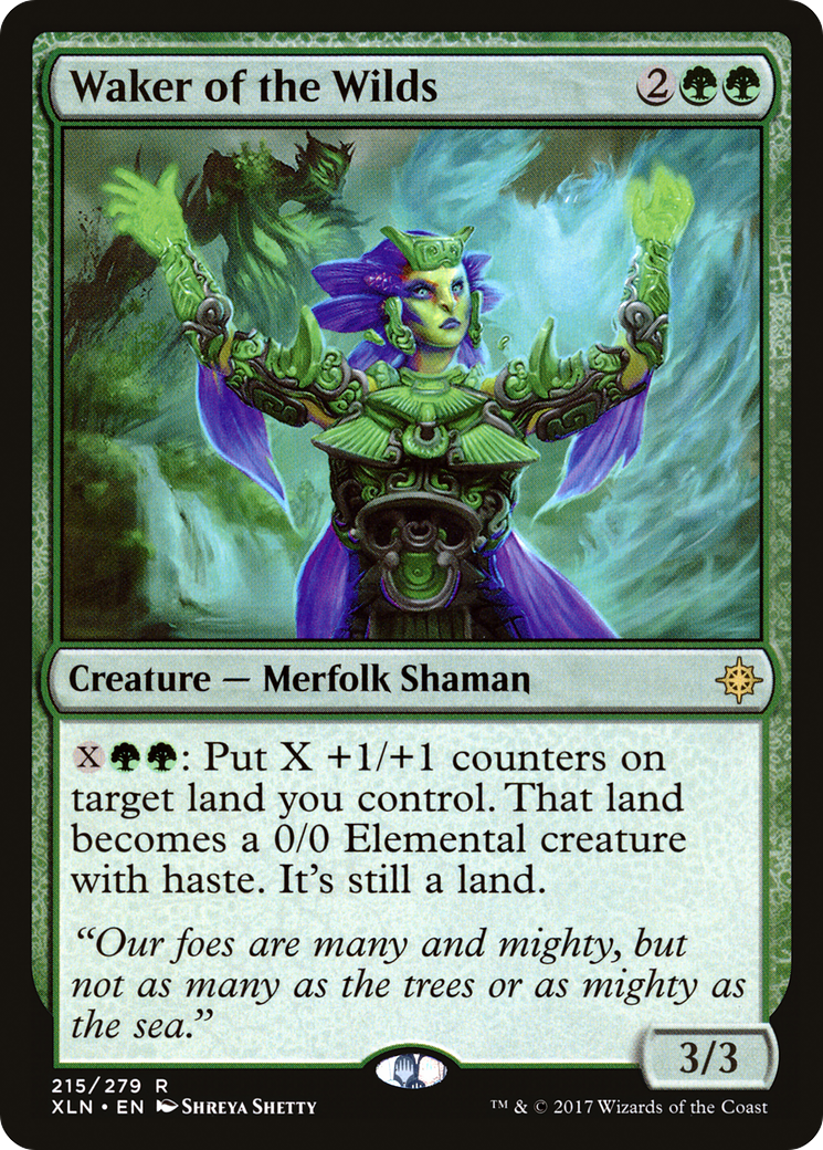 Waker of the Wilds [Ixalan] Foil