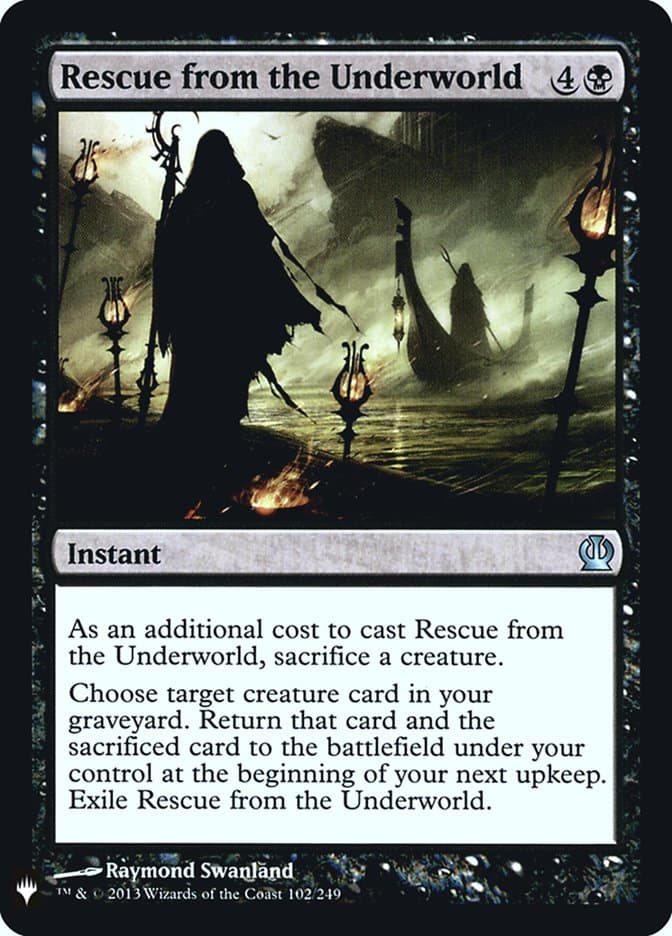 Rescue from the Underworld |  Foil (THS-102) [The List]