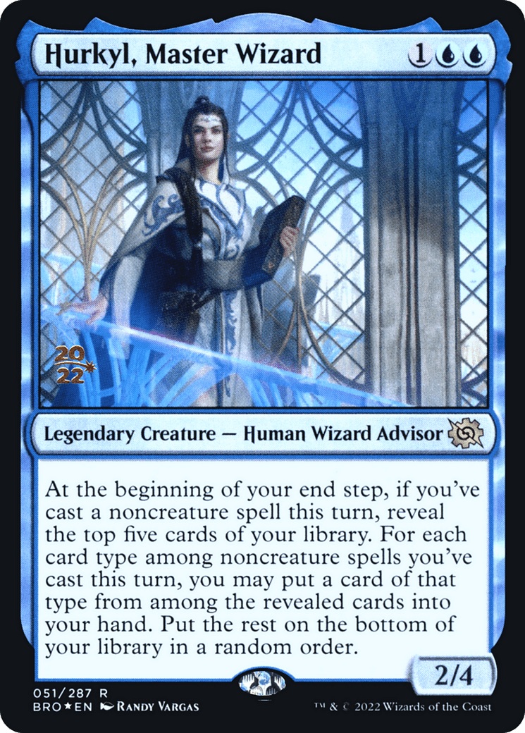 Hurkyl, Master Wizard [The Brothers' War Prerelease Promos]