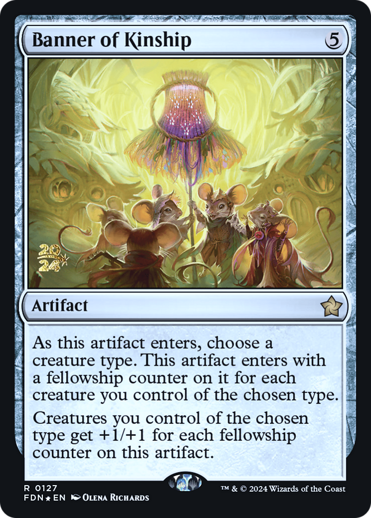 Banner of Kinship (-127) - Prerelease Cards