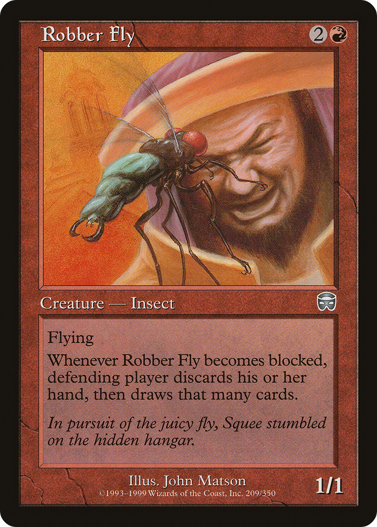 Robber Fly [Mercadian Masques] Foil