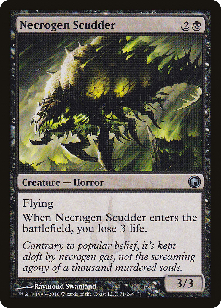 Necrogen Scudder [Scars of Mirrodin] Foil
