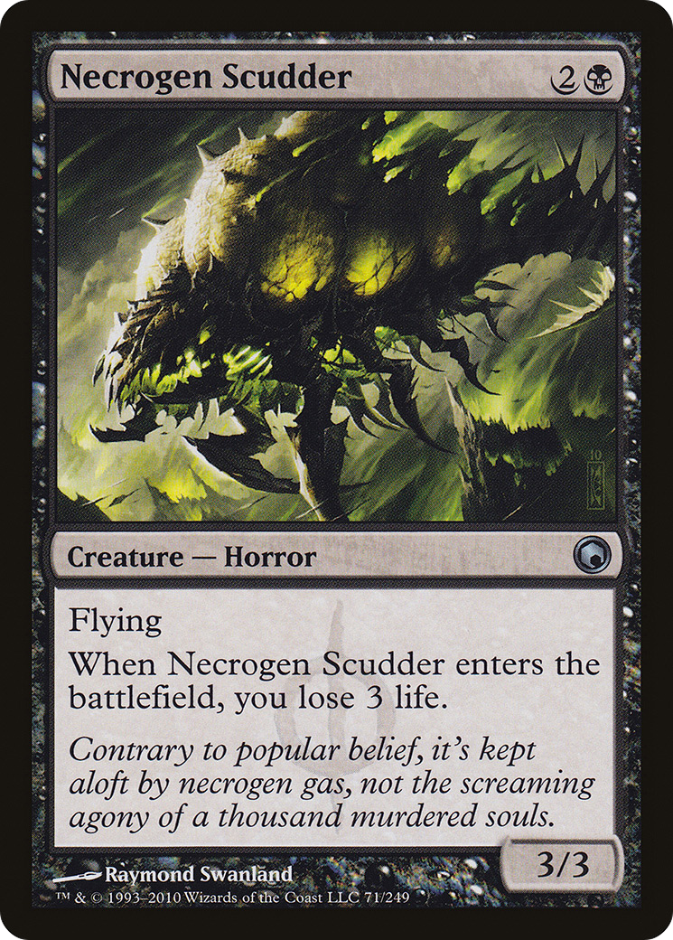 Necrogen Scudder [Scars of Mirrodin] Foil